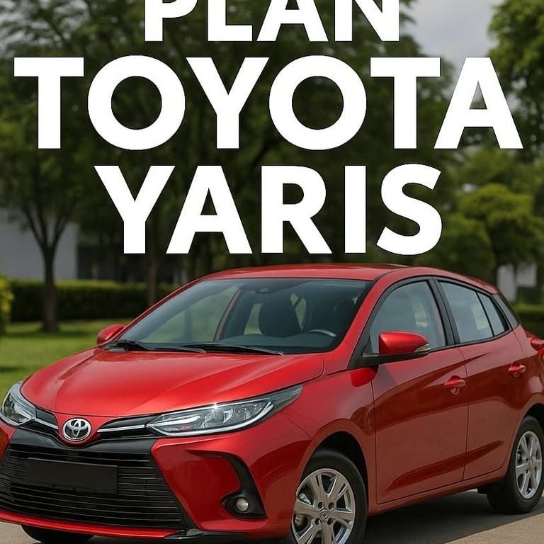 Plan Toyota yaris